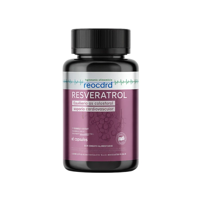 Reocard, complemento alimenticio en cápsulas con resveratrol para el apoyo cardiovascular, comprar en Chile